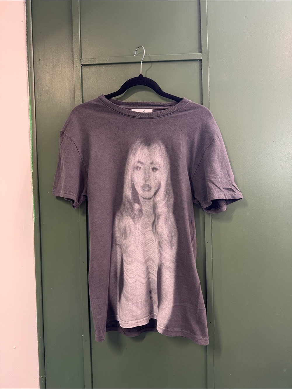 Graphic Short Sleeve Tee - Charcoal Sabrina carpenter emails I can send tour new